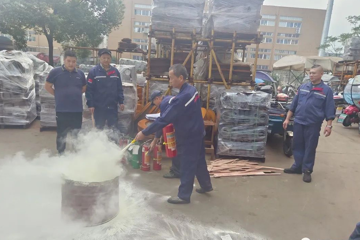 “關注消防，平安你我” 恒齒消防演練活動